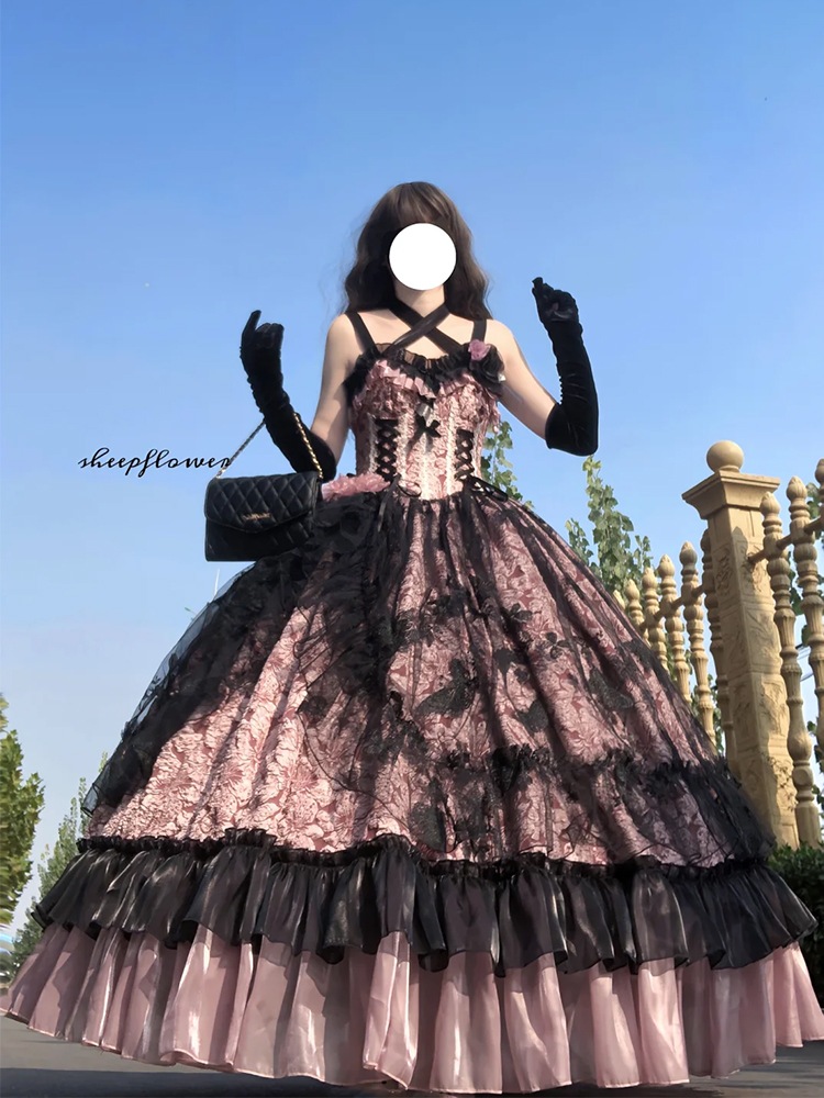 夏用ロリータ イブニングドレス レディース 結婚式 学生の日 大人 卒業パーティー プリンセスドレス 夏用ロリータ イブニングドレス レディース 結婚式 学生の日 大人 卒業パーティー プリンセスドレス