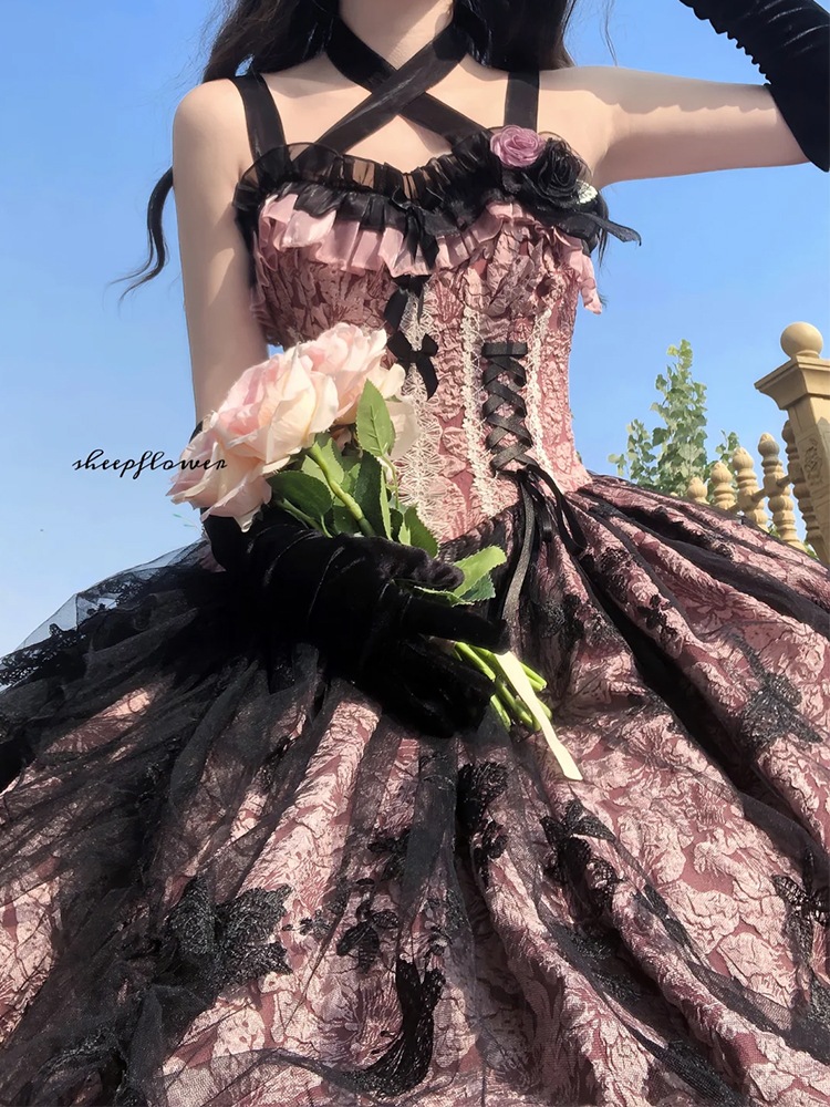 夏用ロリータ イブニングドレス レディース 結婚式 学生の日 大人 卒業パーティー プリンセスドレス 夏用ロリータ イブニングドレス レディース 結婚式 学生の日 大人 卒業パーティー プリンセスドレス