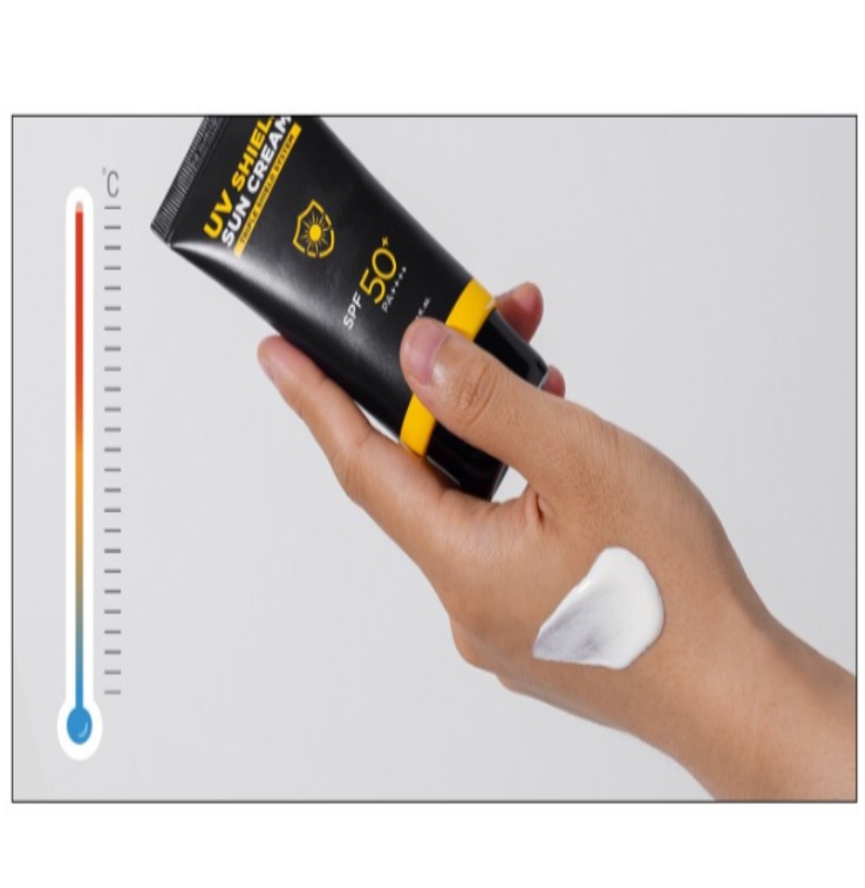 UVシールド メンズ 日焼け止め SPF50+ PA++++, 50ml2個 4個