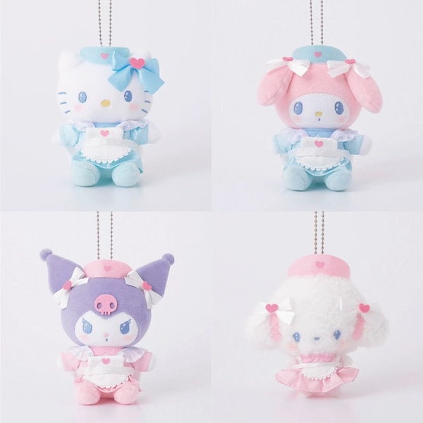 【台湾・韓国レアあり】　キティちゃん　根付けキーホルダー　5個セット 新品正規品 ご当地キーホルダー レア ハローキティ ハローキティ