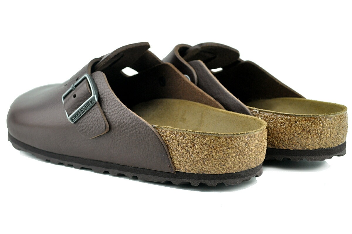 ボストン BS レギュラーフィット ヴィンテージ ウッド ロースト ブラウン クロッグ サンダル 1023449