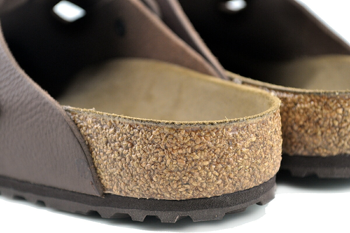 ボストン BS レギュラーフィット ヴィンテージ ウッド ロースト ブラウン クロッグ サンダル 1023449