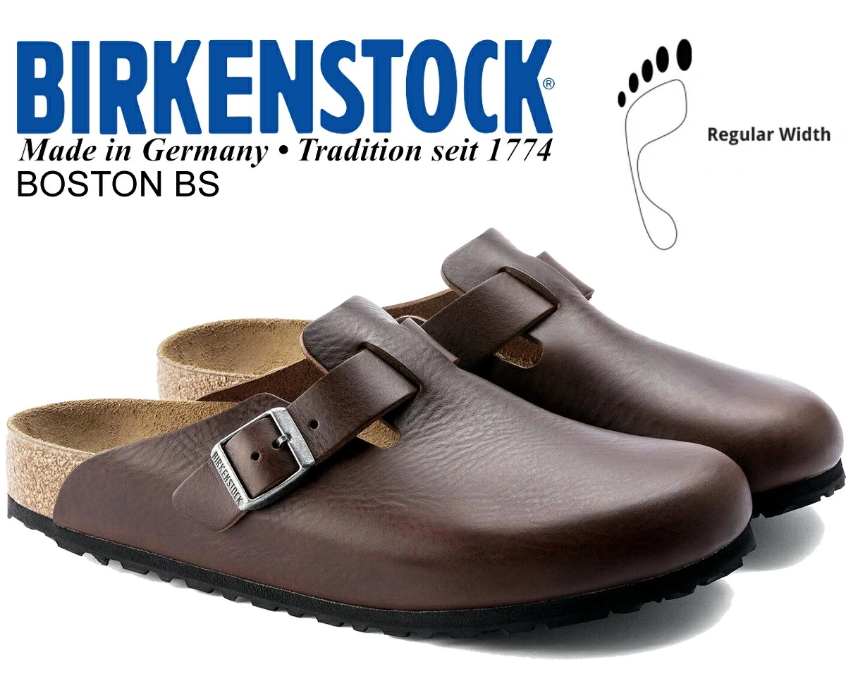 ボストン BS レギュラーフィット ヴィンテージ ウッド ロースト ブラウン クロッグ サンダル 1023449