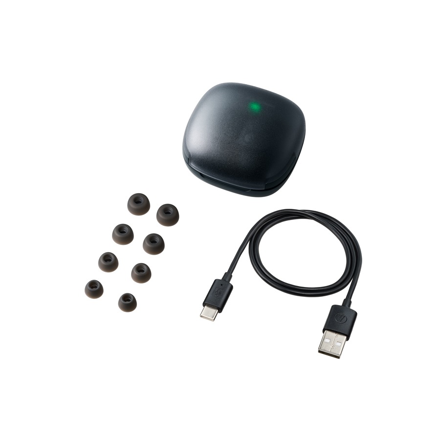 オーディオテクニカ ATH-CKS50TW2-BK ノイズキャンセリング機能搭載完全ワイヤレス Bluetoothイヤホン(ブラック) ATHCKS50TW2BK オーディオテクニカ ATH-CKS50TW2-BK ノイズキャンセリング機能搭載完全ワイヤレス Bluetoothイヤホン(ブラック) ATHCKS50TW2BK