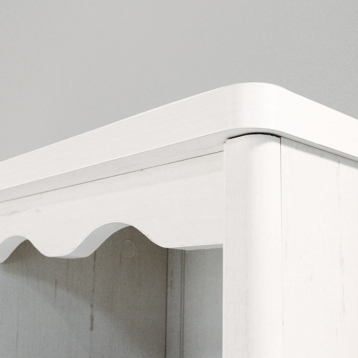 オープンラック 幅74.4cm 3段 モンシェリーヌ 白家具 木製 本棚 ディスプレイ ラック 棚 収納 シャビー調 多目的ラック シェルフ 家具 フレンチカントリー 書棚 オープンラック 幅74.4cm 3段 モンシェリーヌ 白家具 木製 本棚 ディスプレイ ラック 棚 収納 シャビー調 多目的ラック シェルフ 家具 フレンチカントリー 書棚