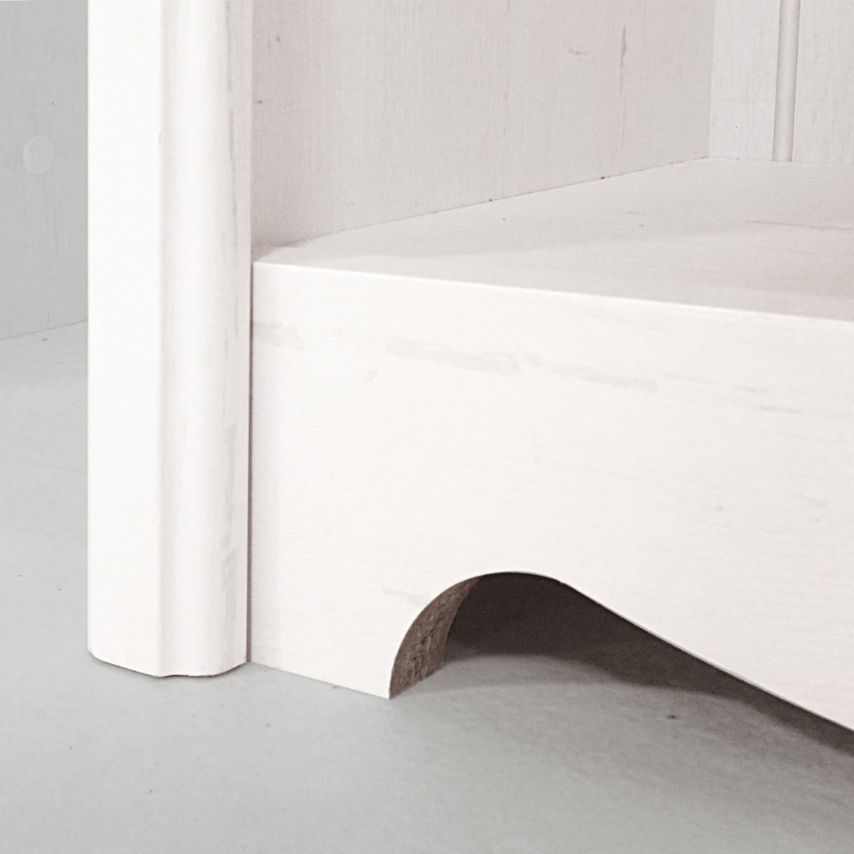 オープンラック 幅74.4cm 3段 モンシェリーヌ 白家具 木製 本棚 ディスプレイ ラック 棚 収納 シャビー調 多目的ラック シェルフ 家具 フレンチカントリー 書棚 オープンラック 幅74.4cm 3段 モンシェリーヌ 白家具 木製 本棚 ディスプレイ ラック 棚 収納 シャビー調 多目的ラック シェルフ 家具 フレンチカントリー 書棚