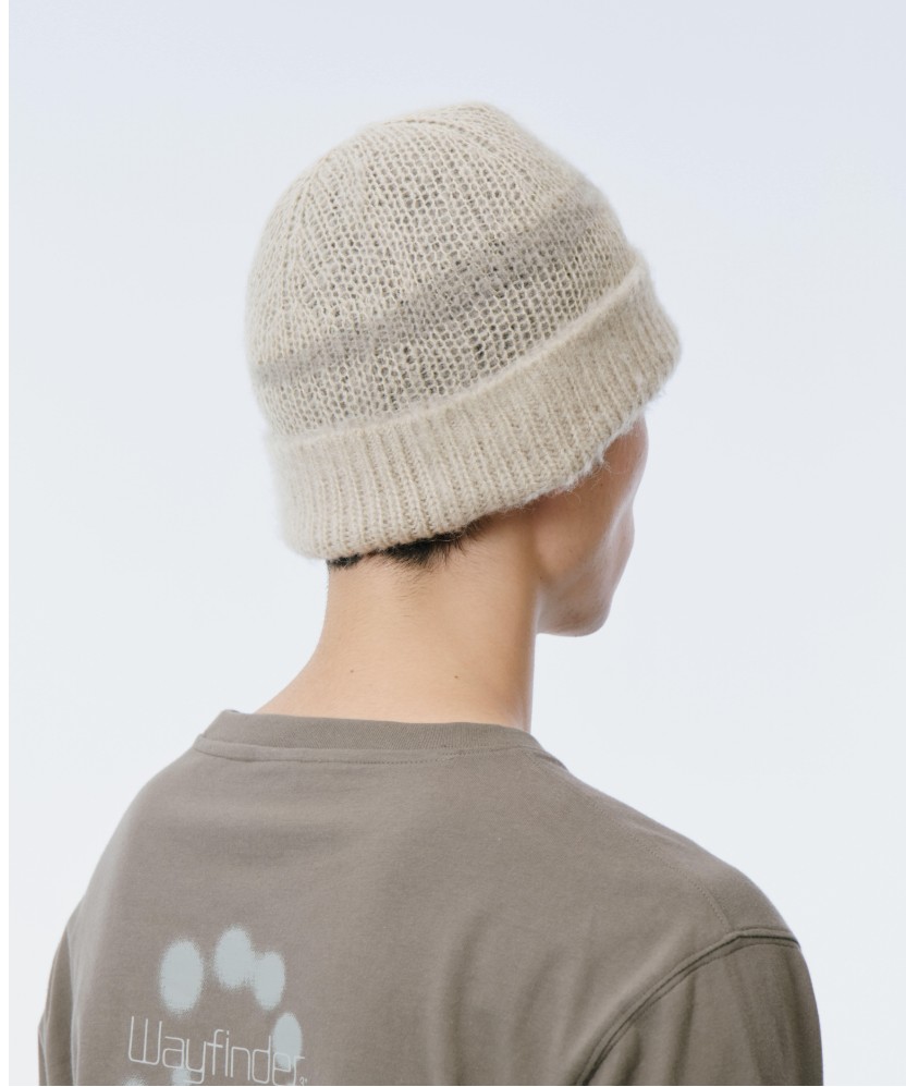 【SANSANGEAR】 25FW MOHAIR BEANIE : CREAM 【SANSANGEAR】 25FW MOHAIR BEANIE : CREAM