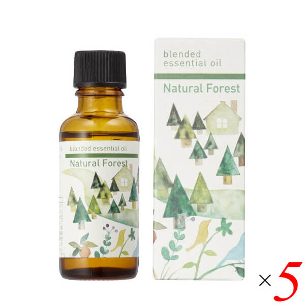 生活の木 ブレンドエッセンシャルオイル 10ml 5本セット ナチュラルフォレスト