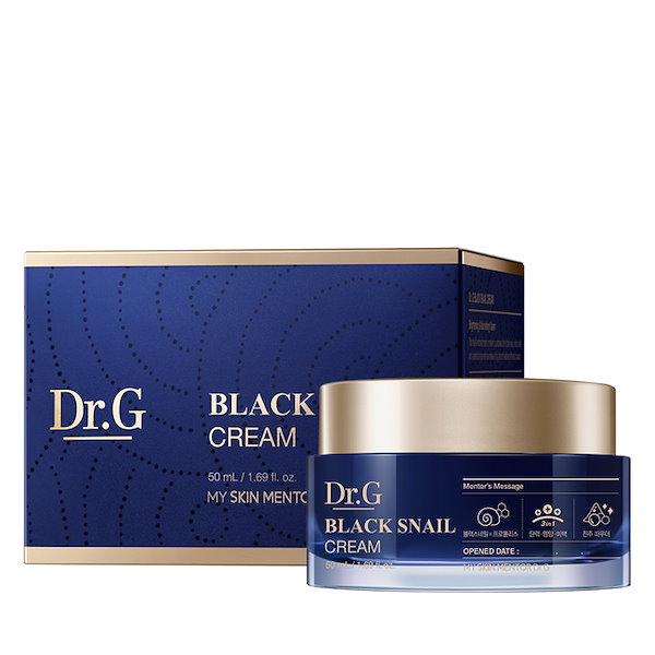 Dr.G BLACK SNAIL CREAM 50ml ブラックスネイル - フェイスクリーム