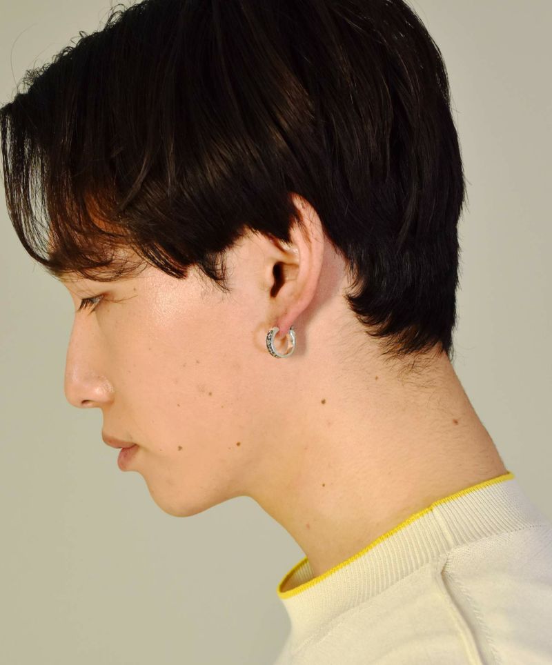 ピアス メンズ クロッシング ピアス タテガミ ハウル SV925 LH-1EA159 メンズピアス 片耳用 1点売り 【ネコポス】