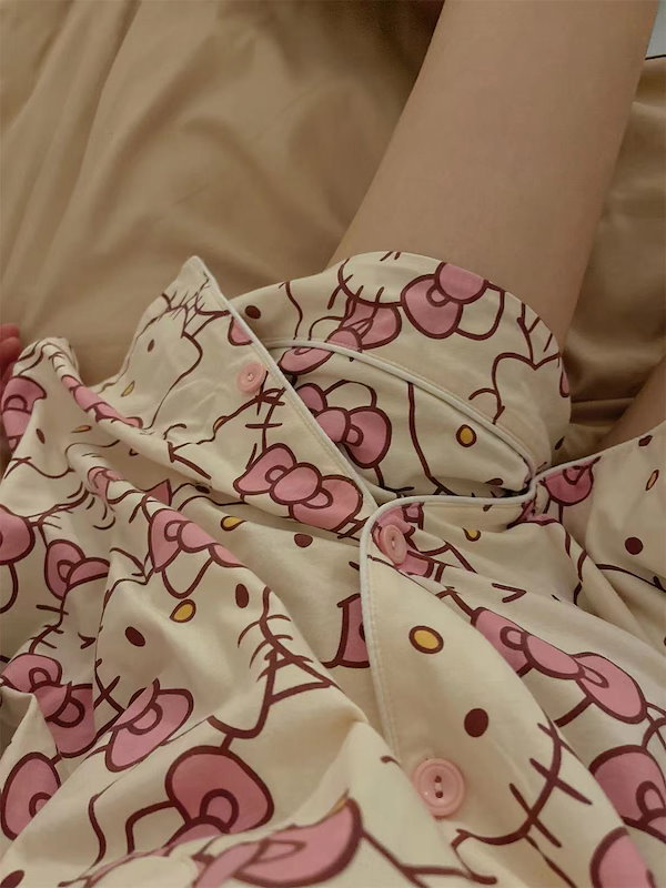 Qoo10] ハローキティ キティちゃん パジャマ レ