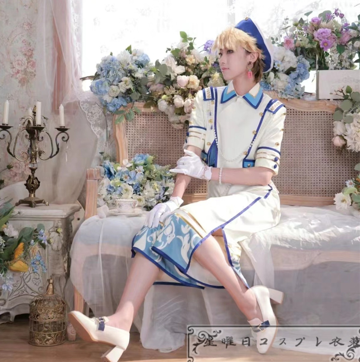 ES あんさんぶるスターズ フィーチャースカウト 嵐編 最高の自分 鳴上嵐 コスプレ衣装 コスチューム ハロウィン 変装 仮装 ES あんさんぶるスターズ フィーチャースカウト 嵐編 最高の自分 鳴上嵐 コスプレ衣装 コスチューム ハロウィン 変装 仮装