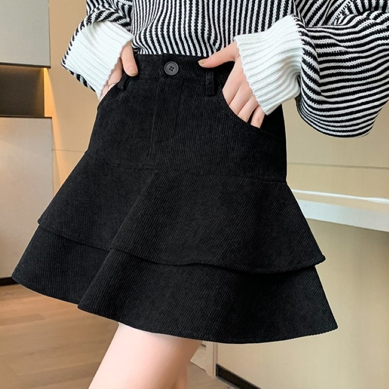 スカート ミニスカート コーデュロイ スカート アンブレラ スカート ショート丈 ハイウエスト A ライン プリーツ 大人可愛い おしゃれ 大人女子 セクシー 春 秋 冬 デート お出かけ 女子会