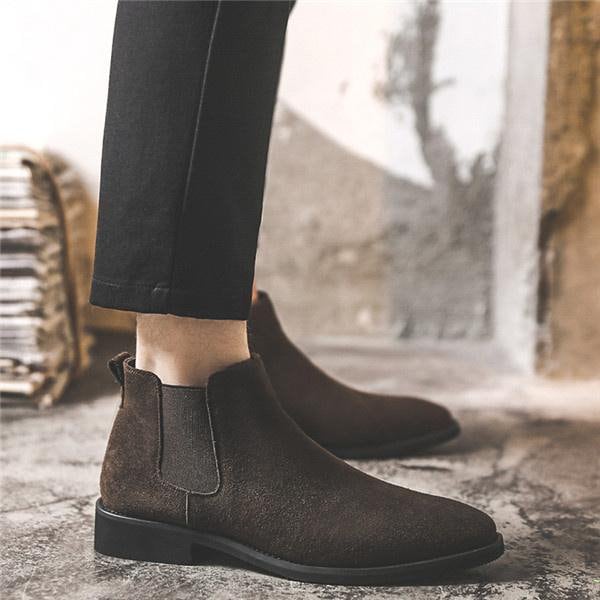 Qoo10] 大人の魅力 サイドゴアブーツ チェルシー