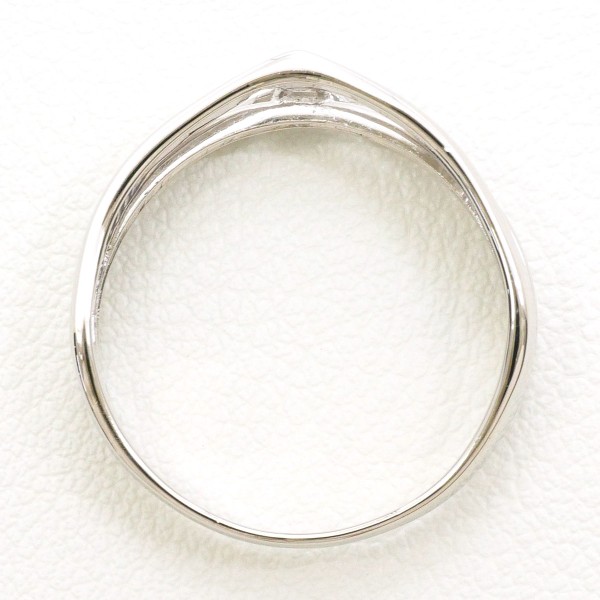 PT900 プラチナ リング 指輪 19号 ダイヤ 0.10 総重量約5.0g ジュエリー 中古 PT900 プラチナ リング 指輪 19号 ダイヤ 0.10 総重量約5.0g ジュエリー 中古