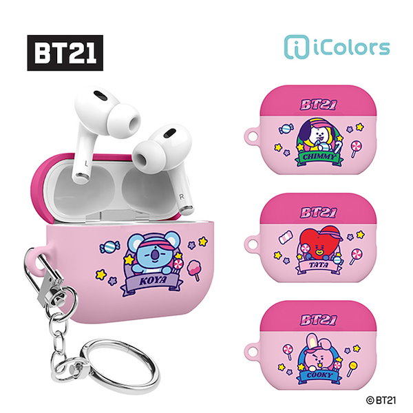 Qoo10] BT21 BTS AirPods保護スリー 防弾少