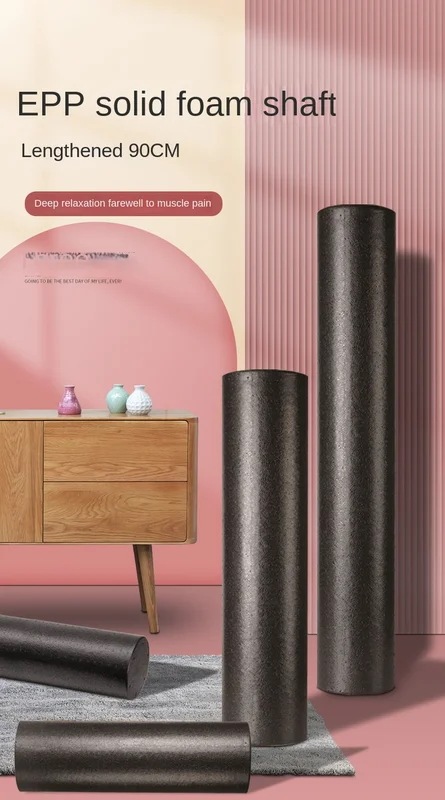 ジム ヨガ用 フォームローラー ストレッチ&筋膜リリース 30cm 45cm 60cm 90cm