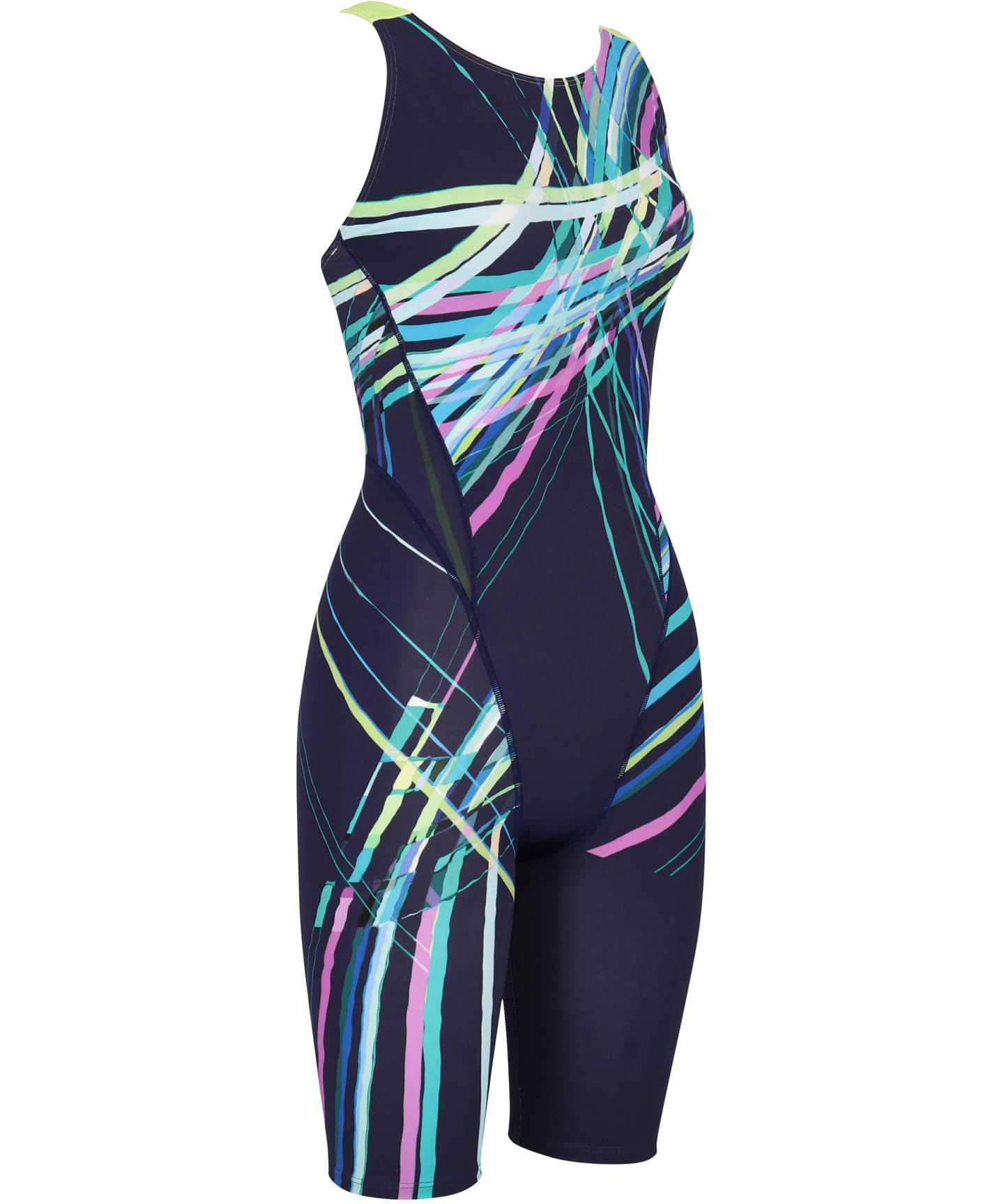 [ワコール] ワンピース水着 オールインワン おなかシェイプ 美キープカップ フィットネス SFR532 レディース