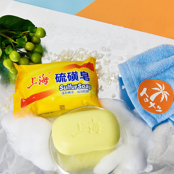 上海硫磺皂 上海石鹸10個 - 洗濯洗剤