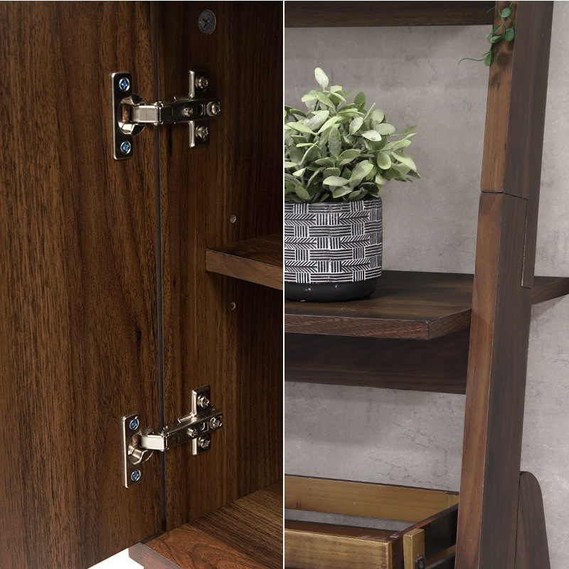 幅53cmヘリンボーン木目調おしゃれキャビネットラック ディスプレイ飾り棚 RCC-1089 幅53cmヘリンボーン木目調おしゃれキャビネットラック ディスプレイ飾り棚 RCC-1089