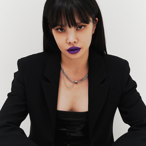 Qoo10] BLACK PURPLE 【TWICE モモ着用】正規品 Squa