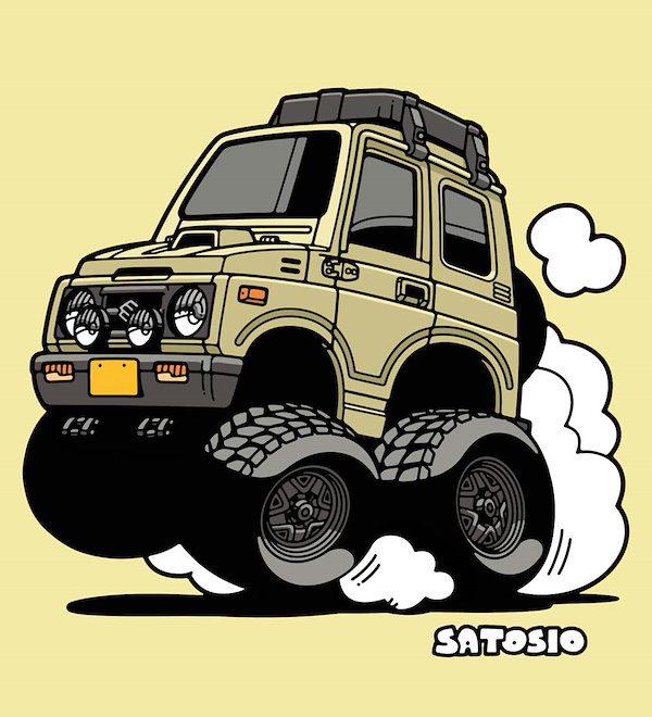 チョロQ zero Z-20b スズキ ジムニー（灰M）（suzuki jimny