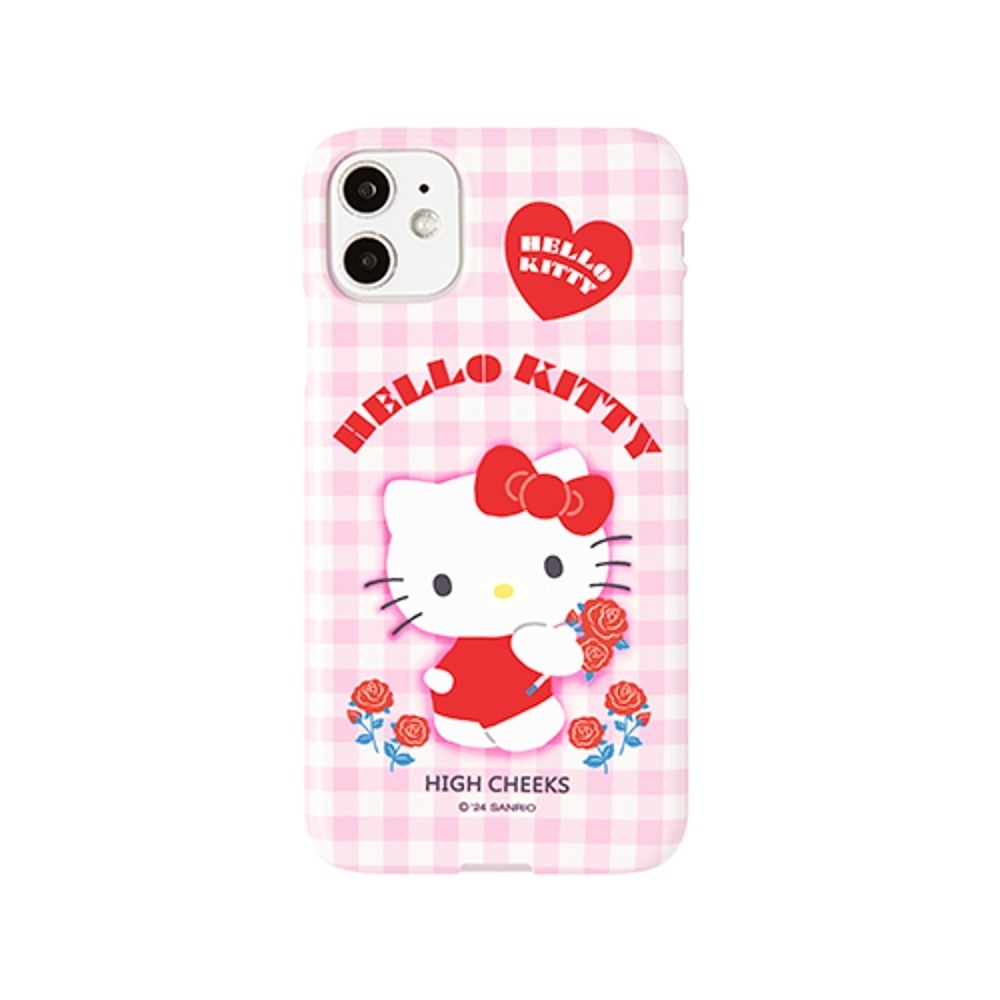［HIGH CHEEKS］Rose Hello kitty Hard caseスマホケース iPhone case GALAXY case