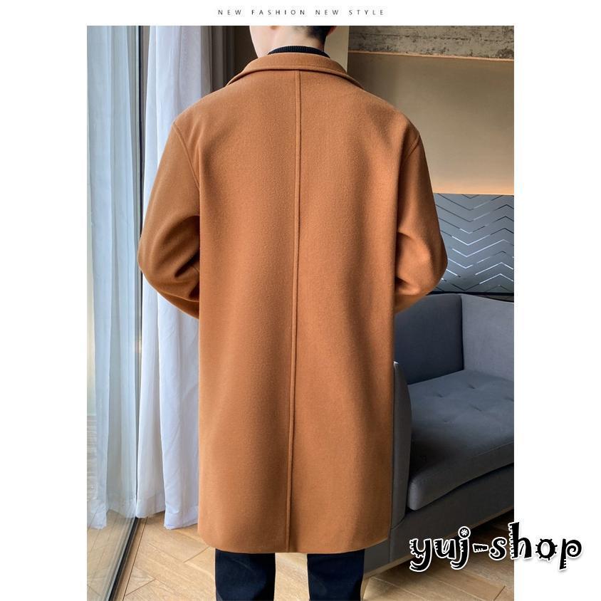 ブラックフライデー チェスターコート メンズ アウター ロングコート ビジネスコート ウール 通勤 オンオフ兼用 ロング丈 細身 スリム 秋冬服