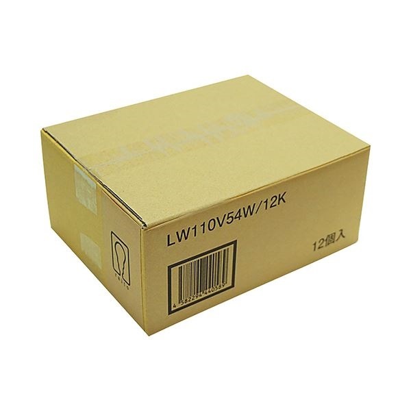 （まとめ）白熱電球 LW110V54W 1パック（12個）[x3セット]