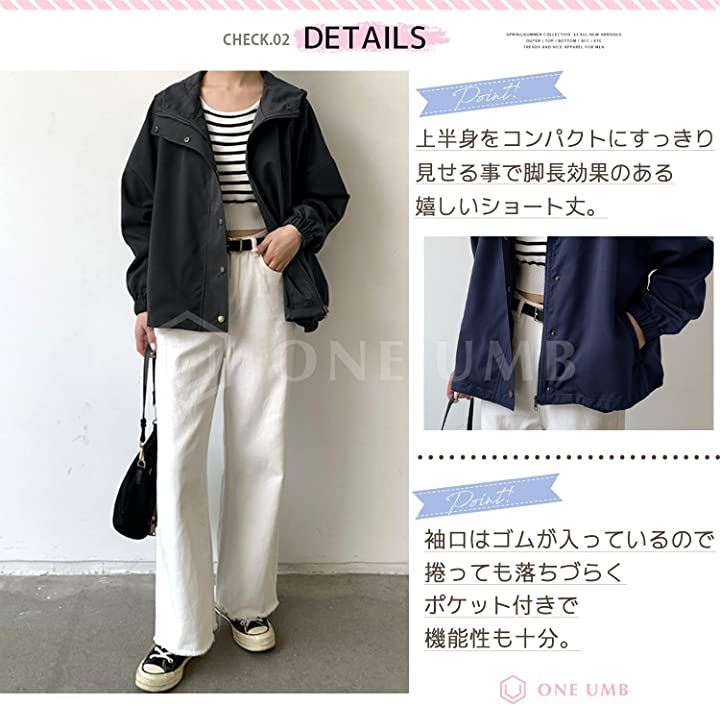 ブルゾン レディース ショート丈 アウター フード付き きれいめ スポーティ(グリーン, Free Size) ブルゾン レディース ショート丈 アウター フード付き きれいめ スポーティ(グリーン, Free Size)