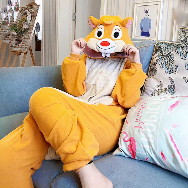 Qoo10] 着ぐるみ 大人用 フリース ブラッキー