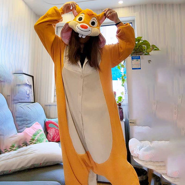 Qoo10] 着ぐるみ 大人用 フリース ブラッキー