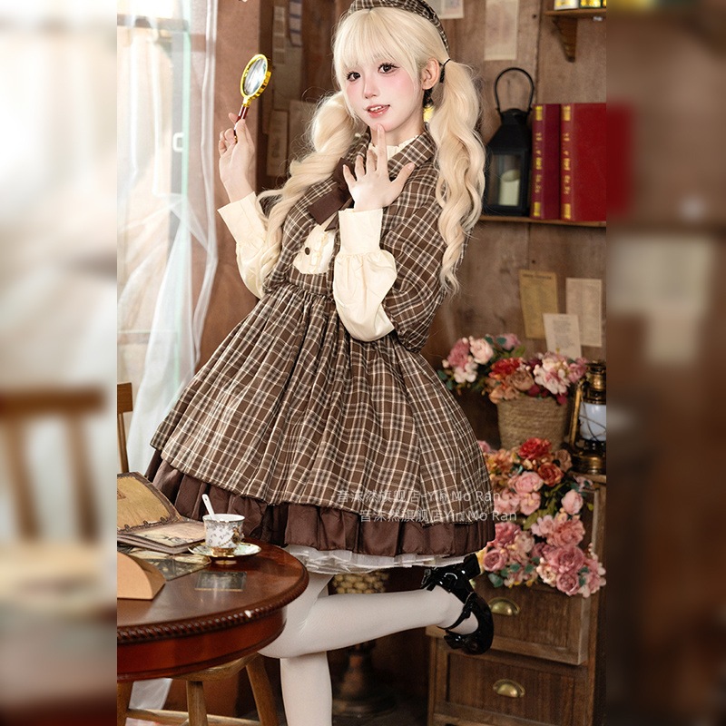 正規品かわいい探偵コスプレ衣装女性ホームズcos服アニメキャラクターがメイド服を演じる 正規品かわいい探偵コスプレ衣装女性ホームズcos服アニメキャラクターがメイド服を演じる