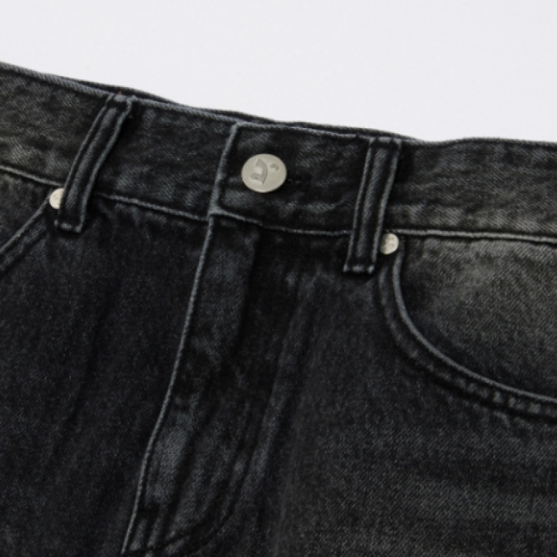 レスト&レクリエーションデニムミニスカート_ブラック レスト&レクリエーションデニムミニスカート_ブラック