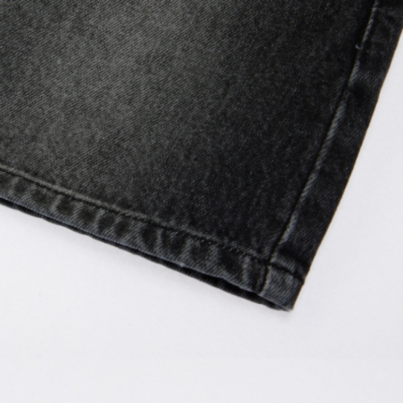 レスト&レクリエーションデニムミニスカート_ブラック レスト&レクリエーションデニムミニスカート_ブラック