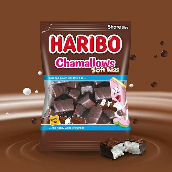 Qoo10] ハリボー [正規品] HARIBO ソフトキッスチ