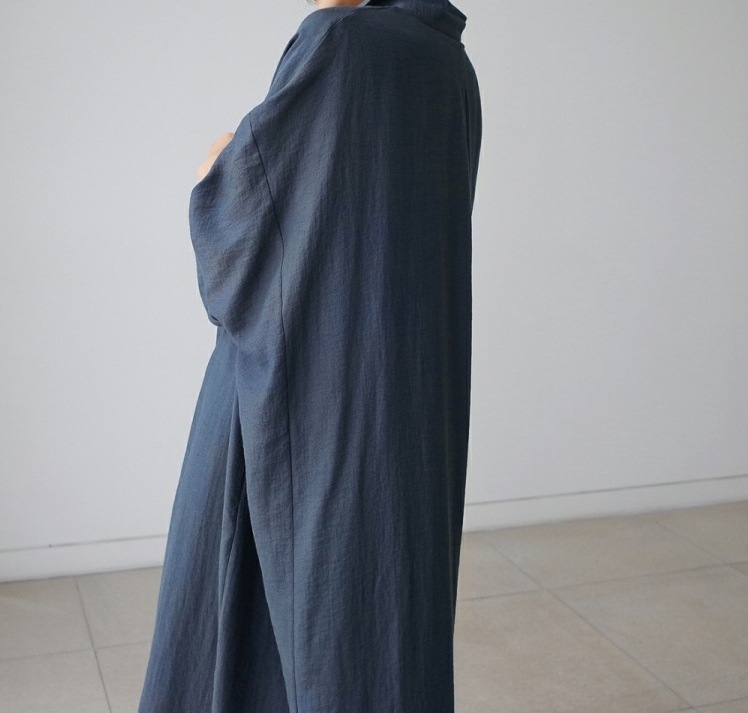 レディース ワンピース プルオーバー シャツワンピ ロング 長袖 襟付き ポロカラー ワイド 裾ワイド タック ふっくら リネン コットン 大人可愛い シンプル 上品 爽やか 涼しげ 無地 春 夏 海 レディース ワンピース プルオーバー シャツワンピ ロング 長袖 襟付き ポロカラー ワイド 裾ワイド タック ふっくら リネン コットン 大人可愛い シンプル 上品 爽やか 涼しげ 無地 春 夏 海