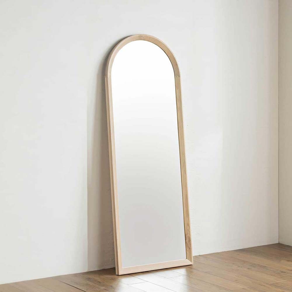 東馬 tohma シロカ スタイルミラー ホワイト アーチ 54684010