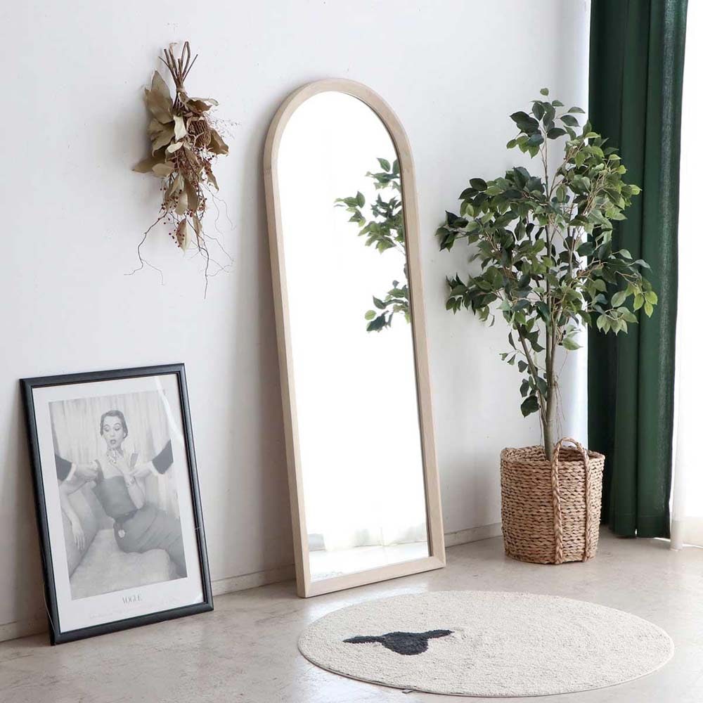 東馬 tohma シロカ スタイルミラー ホワイト アーチ 54684010