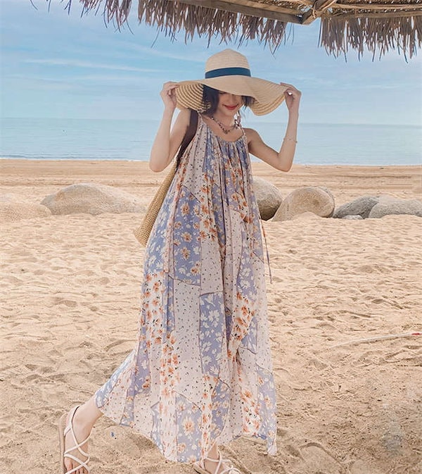 ポルト L☆92 ハワイアンワンピース ポルト L☆92 ハワイアン