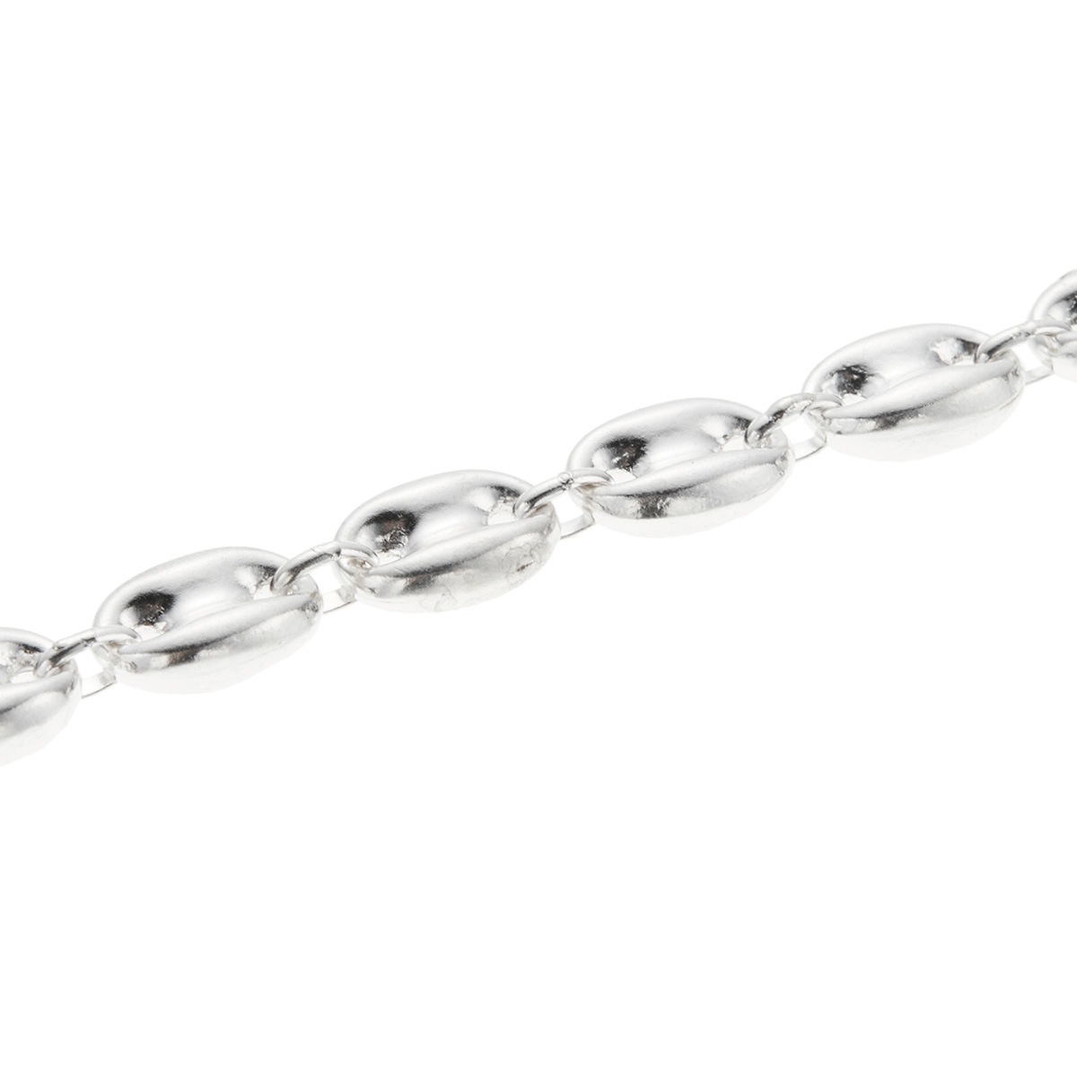 ブレスレット チェーン 20cm シルバー925 メンズ アンカーチェーン 錨鎖 シンプル