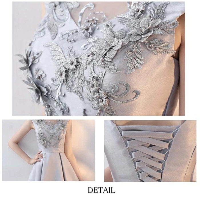 パーティードレス ミモレ丈　パーティードレス ノースリーブ　結婚式 ワンピース ドレス 二次会 結婚式ドレス お呼ばれドレス ニ次会 フォーマル セレブ 二次会 パーティ 2次会 パーティードレス フ