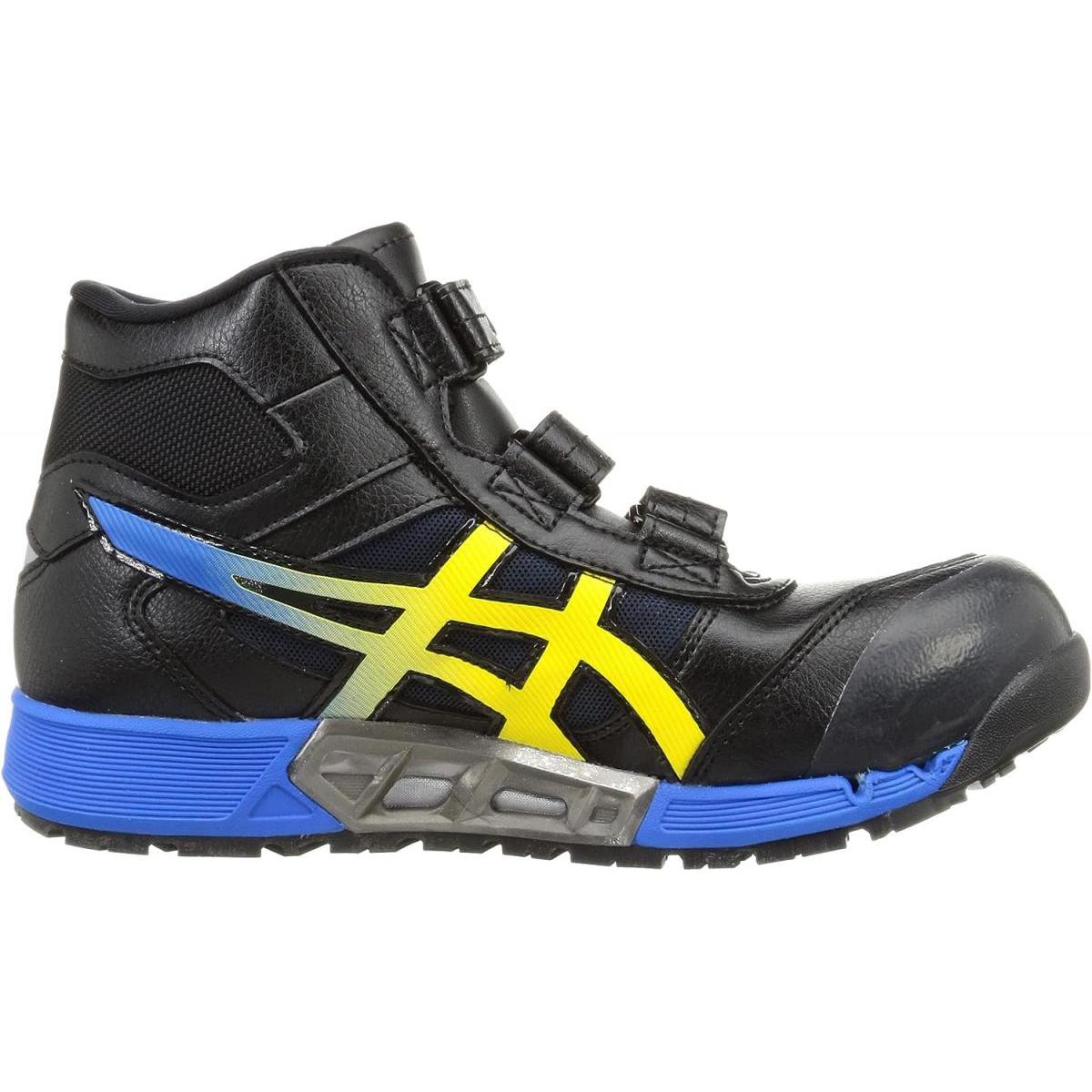 アシックス asics 安全靴/作業靴 25.0cm ウィンジョブ WINJOB CP308AC ブラック×ヴァイブラントイエロー JSAA規格A種 3E相当 ベルトタイプ アシックス asics 安全靴/作業靴 25.0cm ウィンジョブ WINJOB CP308AC ブラック×ヴァイブラントイエロー JSAA規格A種 3E相当 ベルトタイプ