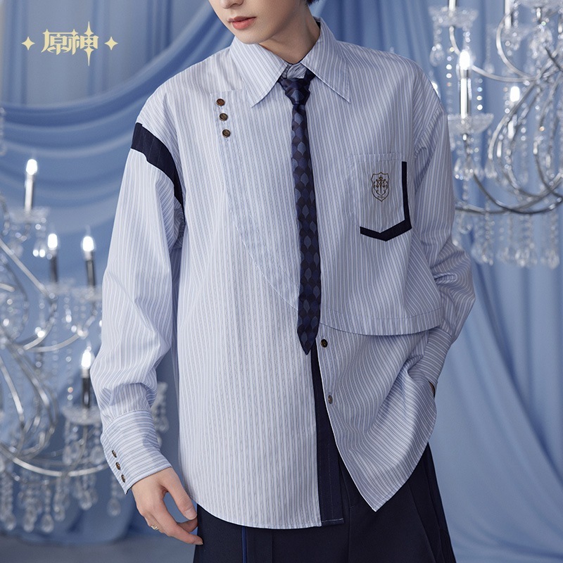 【プロ品質を極める!】原神 グッズ / フリーナ インプレッションシリーズ / シャツ / Genshin Impact Furina 芙宁娜 げんしん コスプレ