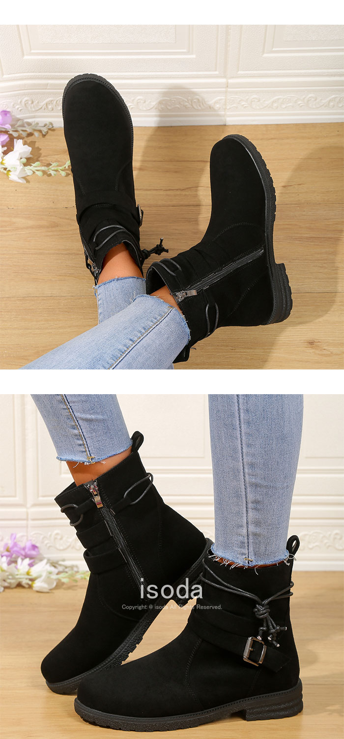 ブーツ ぺたんこ レディース ショートブーツ レディース 秋冬 靴 大きいサイズ 歩きやすい 疲れない 幅広 甲高 ショート ブーツ 軽量 ワイズ ゆったり おしゃれ ローヒール レディースファッショ