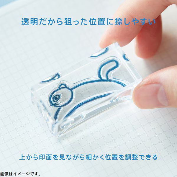 （まとめ買い）透明スタンプ 氷印 6個セット（小/大各3個入） スイーツセット CLSS-004 [x3]