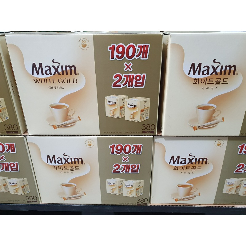 ホワイトゴールド 190本入り x2