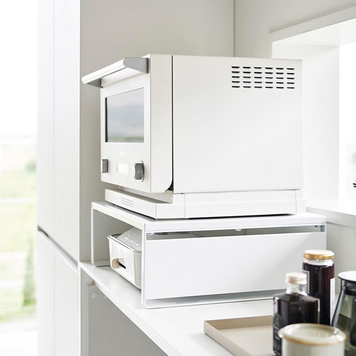 オーブンレンジラック タワー 1442 1443 tower 山崎実業 オーブンレンジラック タワー 1442 1443 tower 山崎実業