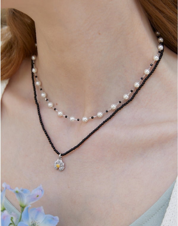 [TWICEナヨン着用] [silver925]cuty pop necklace