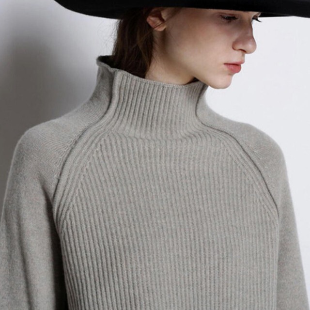 【送料無料】レディース 高級感 カシミヤ セーター レディース ハーフハイネック ショート丈 【送料無料】レディース 高級感 カシミヤ セーター レディース ハーフハイネック ショート丈